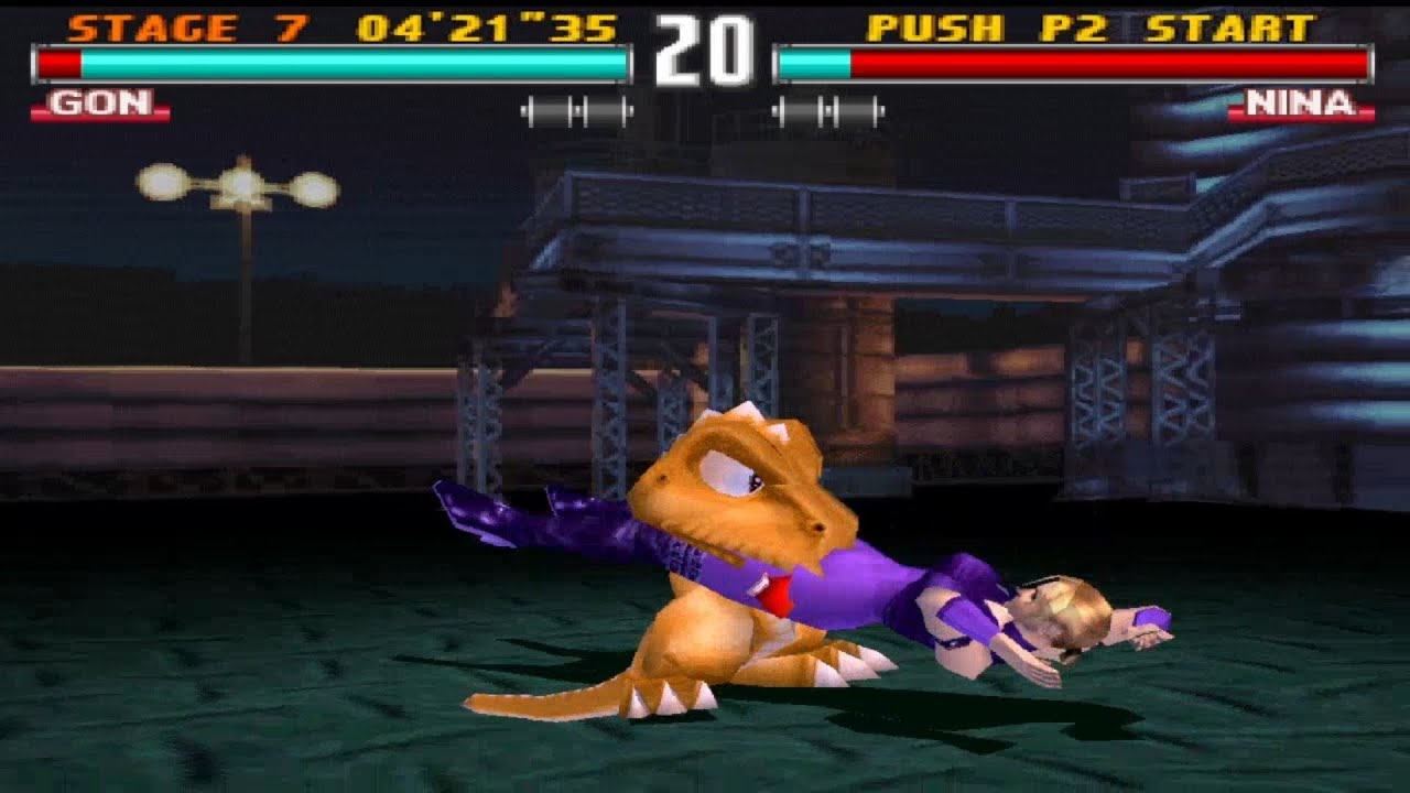 Tekken 3 Gon with King Moves Arcade