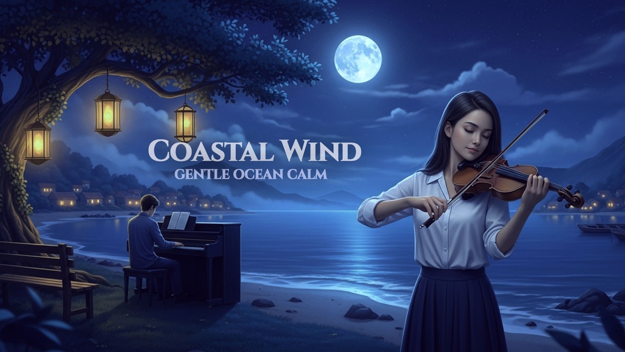 Deep Sleep Violin Instrumental for Relaxation 😴 | Calm Soothing Night Music 🎻
