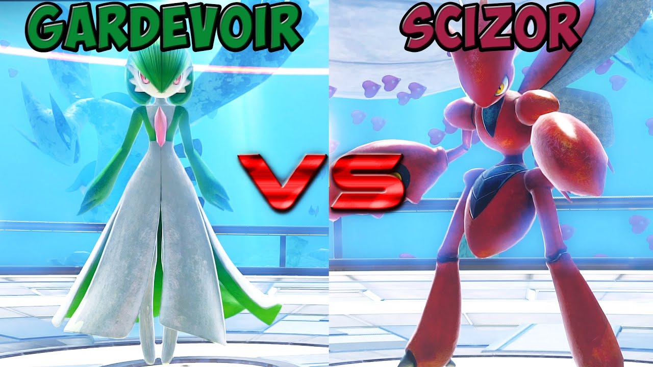 Pokken tournament DX - Gardevoir vs Scizor