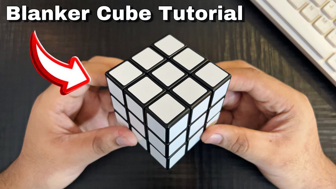 How to Solve a Blanker Cube 🫨