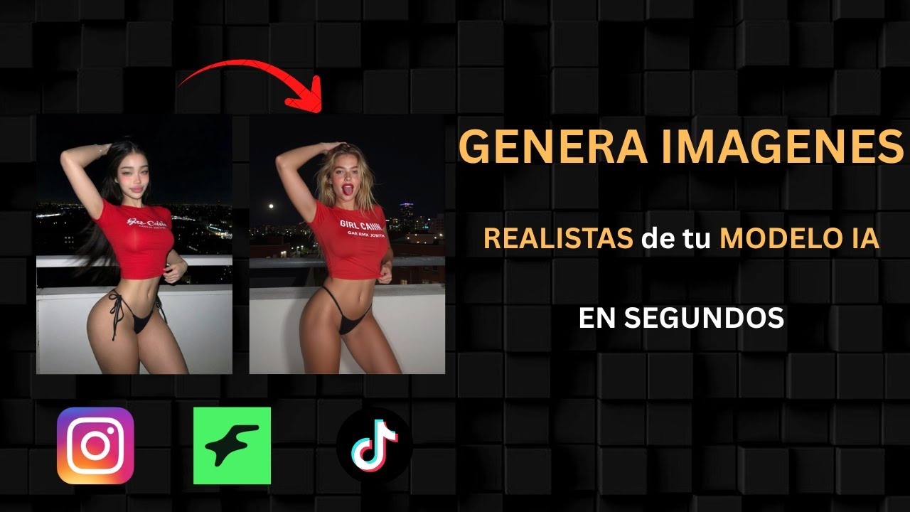 Como crear IMAGENES REALISTAS de tu MODELO IA paso a paso 2026 🤯🤑🤑