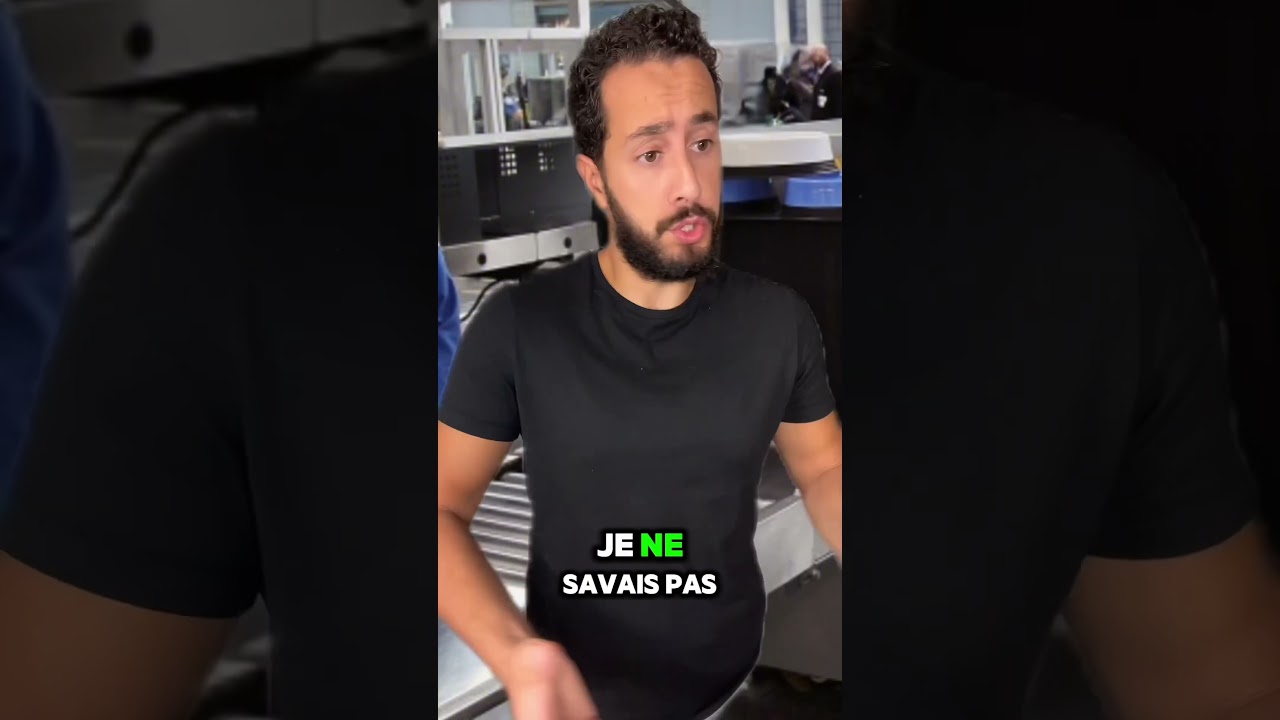 Contrôle douanier à l’aéroport ✈️ 