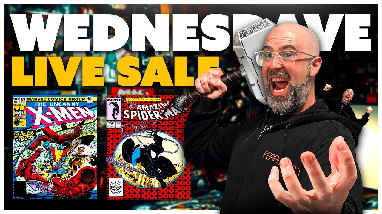 EPIC LIVE COMIC SALE - Keys, Variants, Slabs, Autographs!