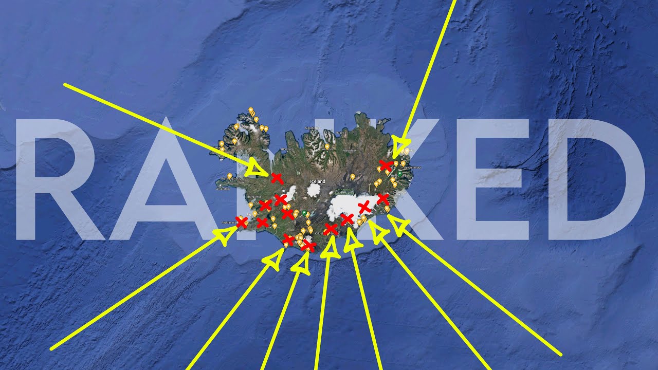 Every Iceland Tourist Spot I've been to  |  RANKED