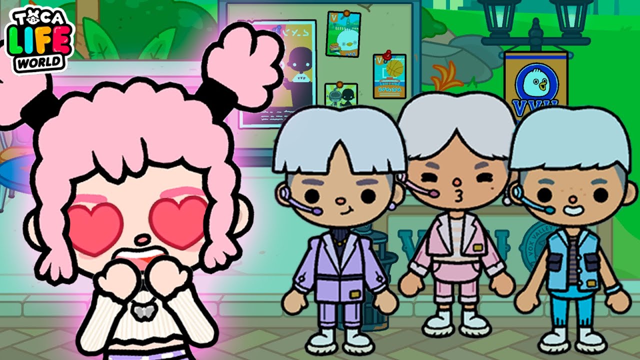 🎤 Mi Grupo Favorito de K-Pop Viene a la Universidad 🏫 | Toca Boca Life World 🌍