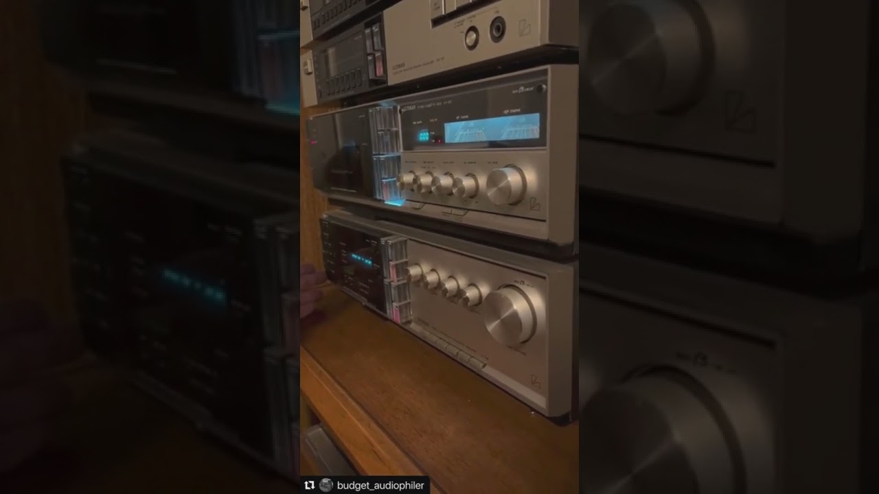 Coolest Vintage Receiver Ever! Luxman Suckface 😍