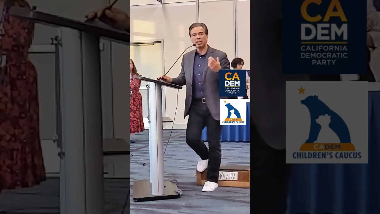 California Attorney General Rob Bonta - 2025 CADEM Convention - Children's Caucus