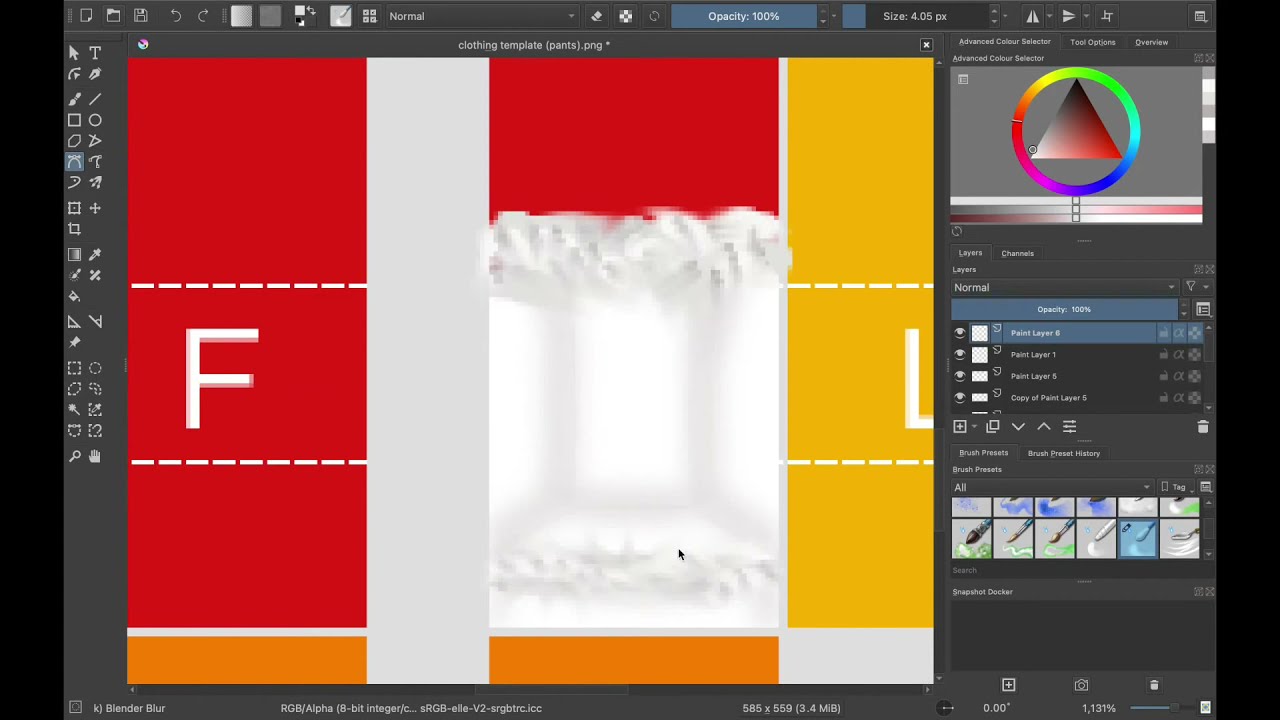 DEMONIAS FUR BOOTS | roblox krita speed design