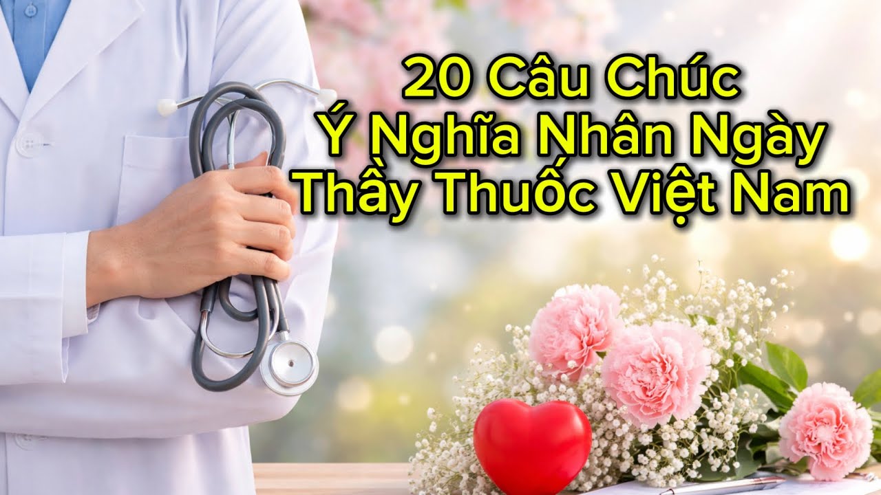 20 Câu Chúc Ý Nghĩa Nhân Ngày Thầy Thuốc Việt Nam 27-2| NMT2060