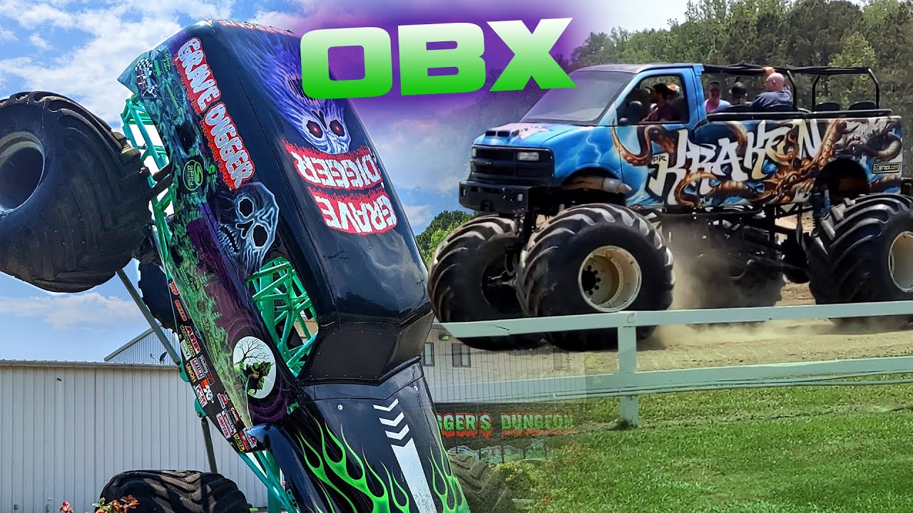 Monster Truck rides - Grave Digger's Dungeon OBX