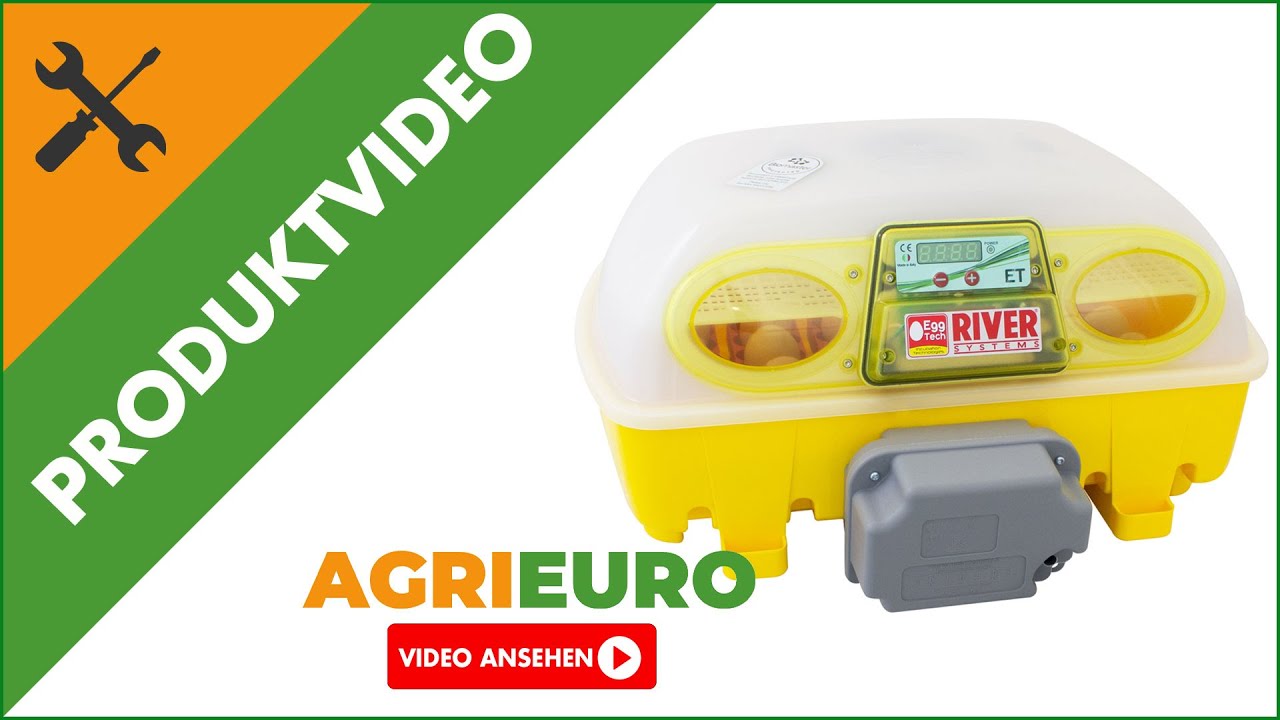 Produktvideo Automatische Brutmaschine f&uuml;r Eier River Systems ET 24 BIOMASTER
