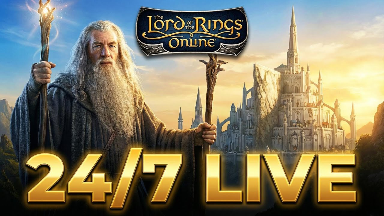 Herr der Ringe Online 24/7 🔴 Live in Mittelerde - Entspannung & Gameplay