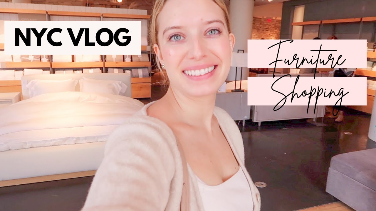 FURNITURE SHOPPING & Getting Ready to Move! NYC Weekend Vlog
