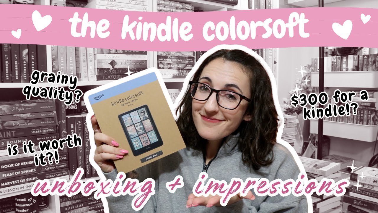 The New Kindle Colorsoft Unboxing and Honest Review | Comparison to Kindle Paperwhite