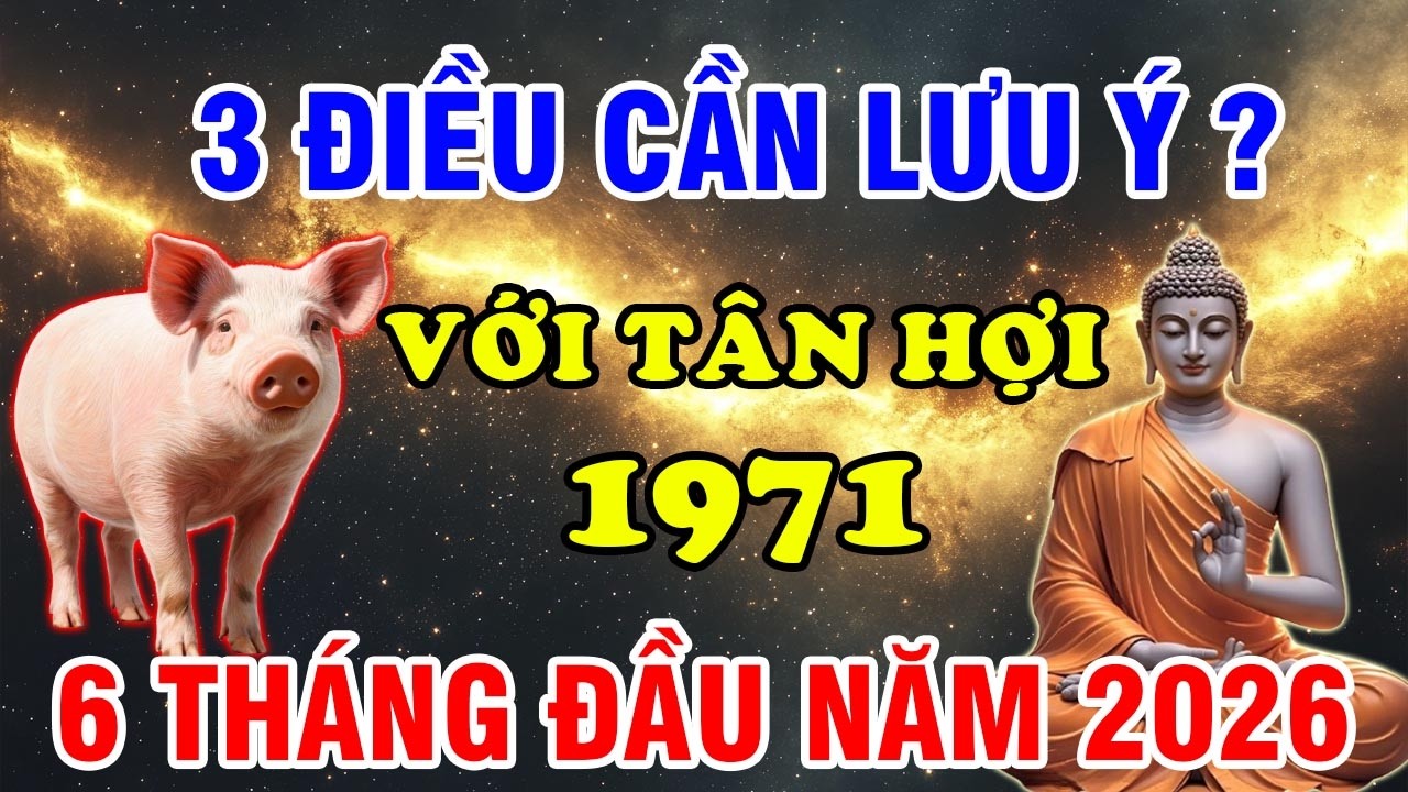 6 Tháng Đầu Năm 2026, 3 Điều Tuổi Tân Hợi 1971 Cần Lưu Ý? Có Thể Quyết Định Cả Năm Thịnh Hay Suy?