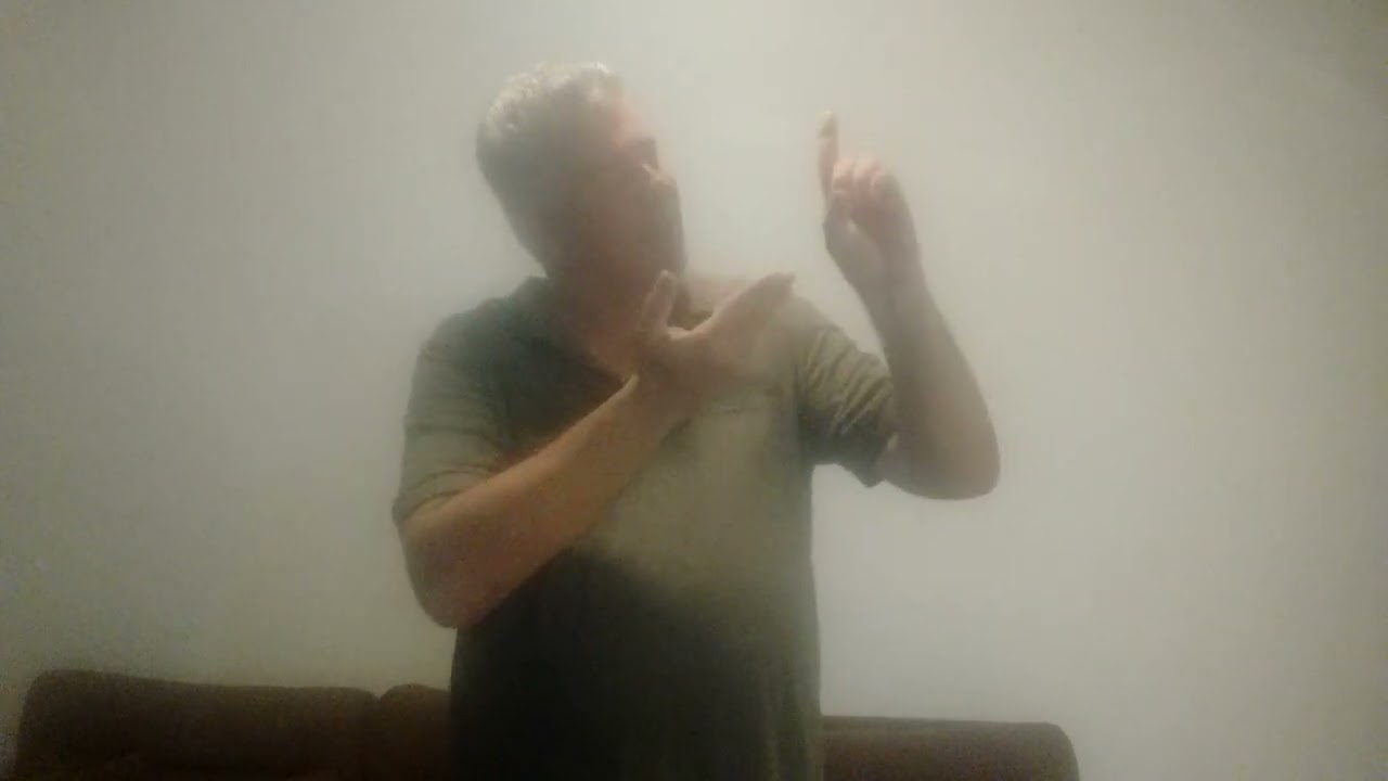 Amor de Deus (logo eu) em libras Rachel novaes