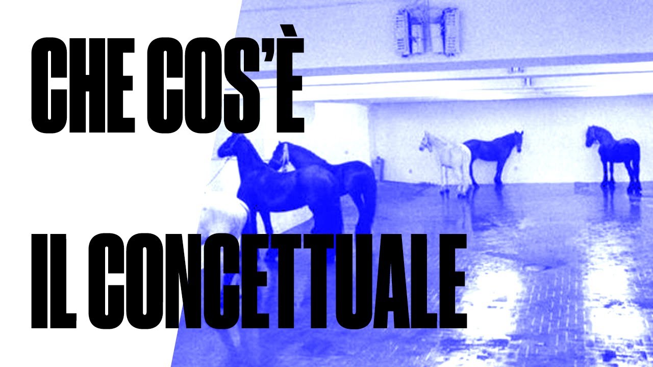 Che cos'è il concettuale - #6 Lezione di Storia dell'arte con Luca Beatrice
