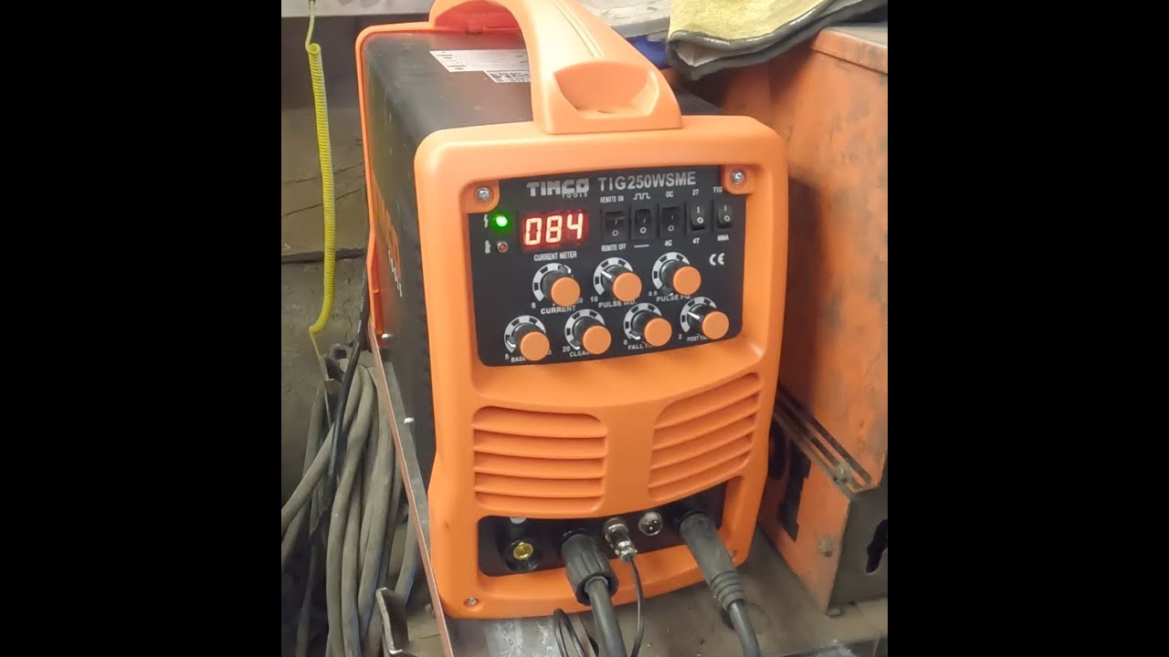 Timco TIG 250WSME AC/DC first test