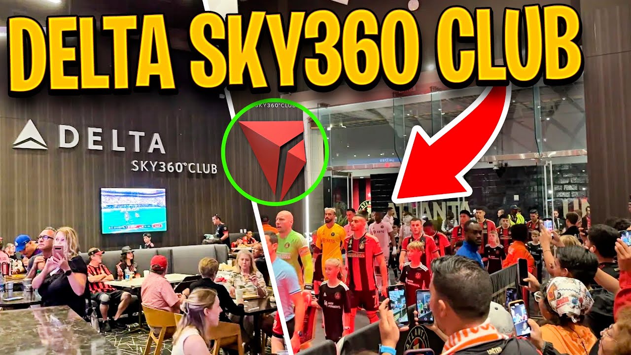 Best Stadium Experience: Delta Sky360 Club (Mercedes-Benz Stadium)
