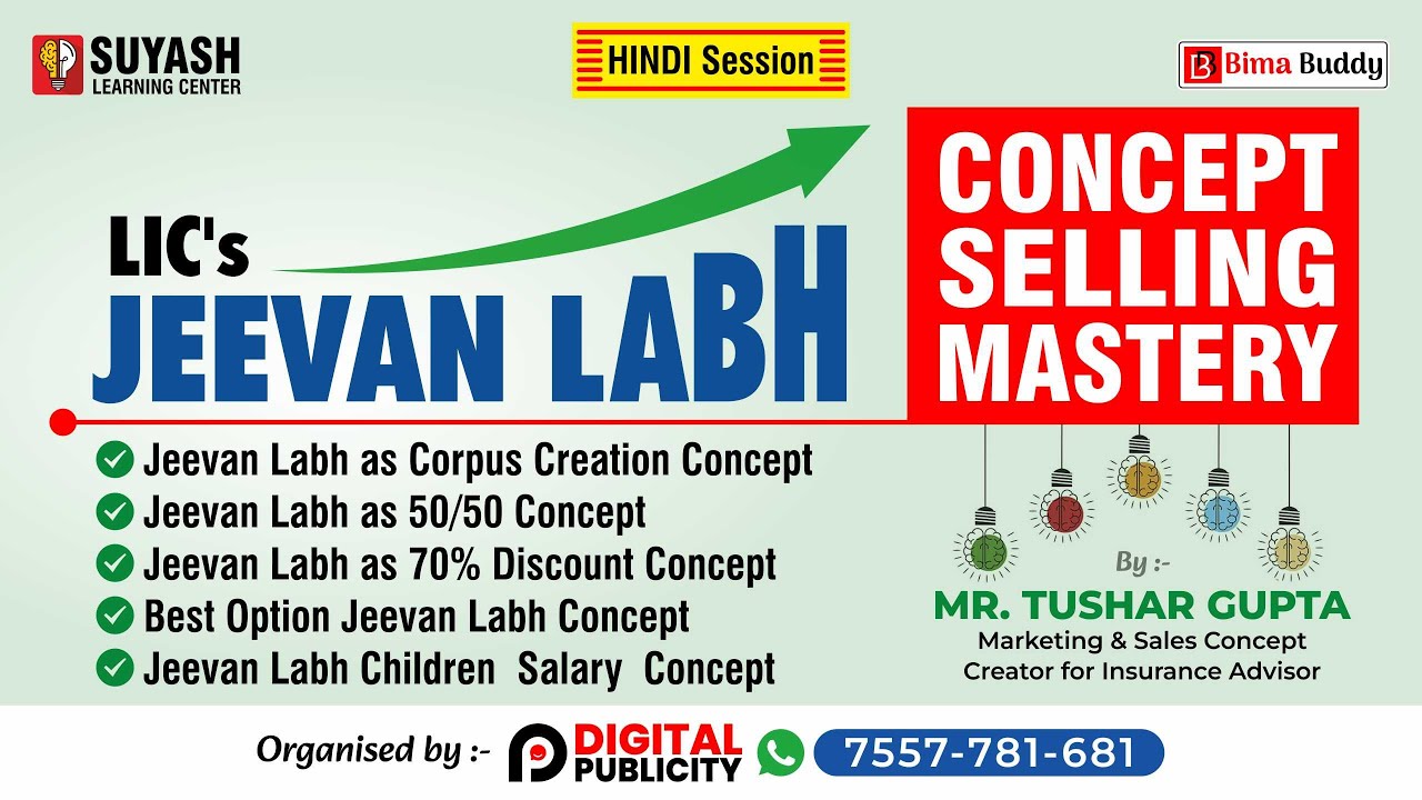Jeevan Labh Concept Selling by Tushar Gupta
