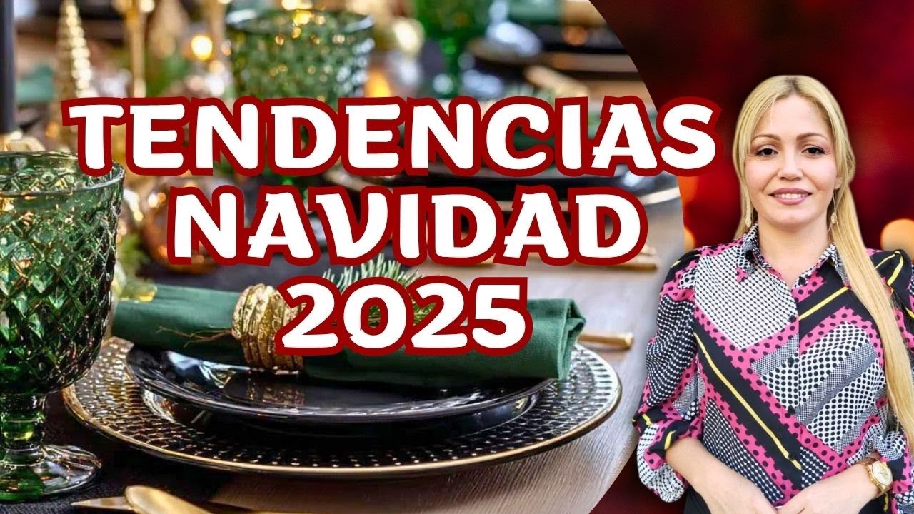 5 Tendencias para esta Navidad 2025