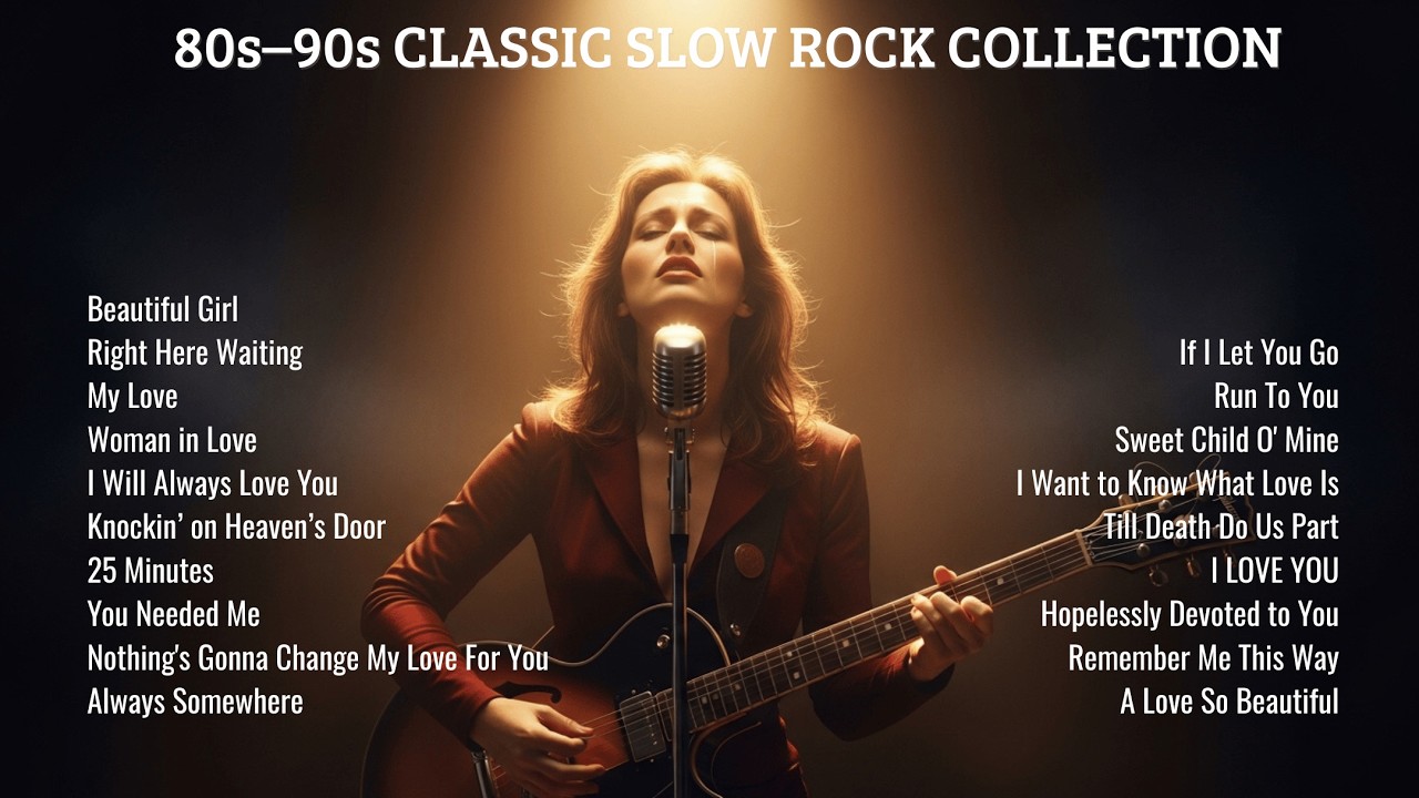 Classic 90s Love Rock | Emotional Ballads Collection