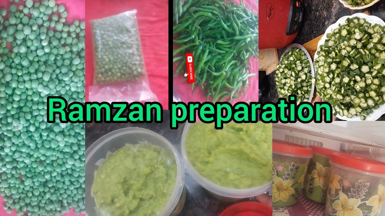 Ramzan preparation how to save green chilli  matter long time storage#afnan yousuf #ramzan#trending 