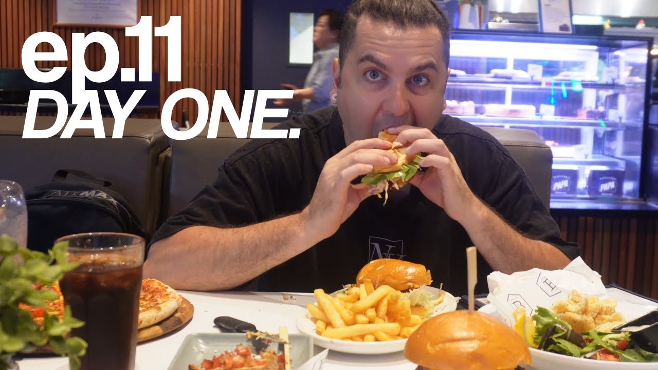 EP 11: DAY ONE -- Maximum Eats