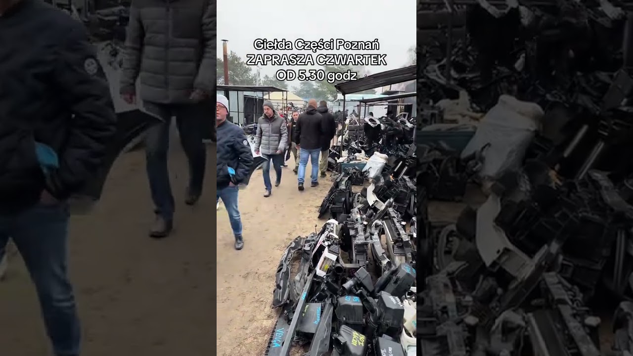 Giełda części Przezmierowo koło Poznania #automobile #1million