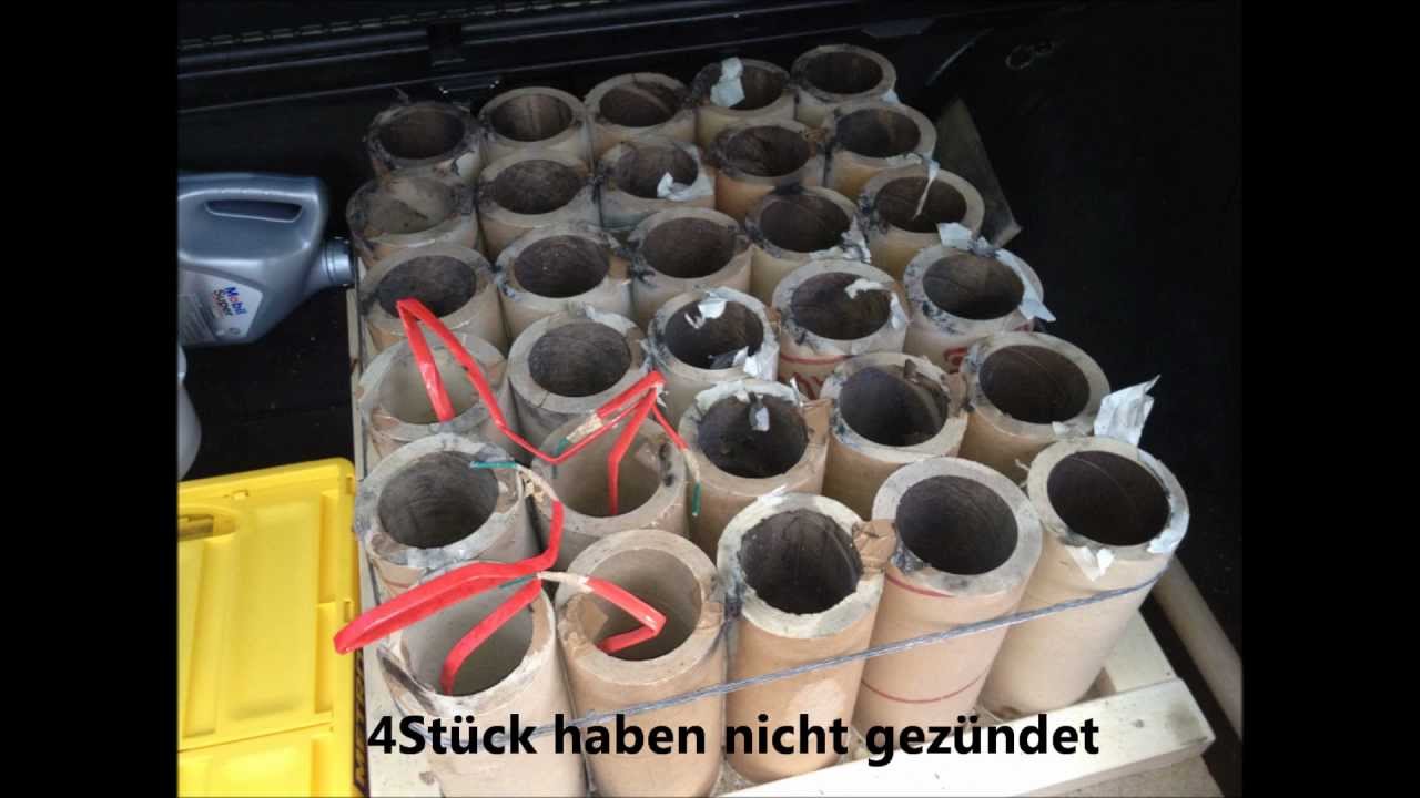 Silvester 2012/2013 - 30mal 3zoll Batterie