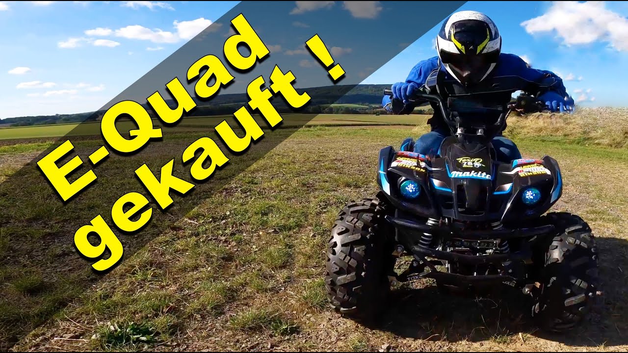 E-Quad gekauft / Elektro ATV / TR280 TOMRIDE / Kinderquad TOXIQTIME 4K