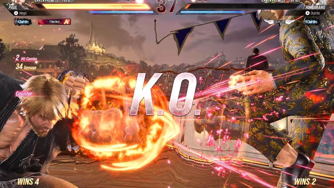 Paul vs jun hwoarang