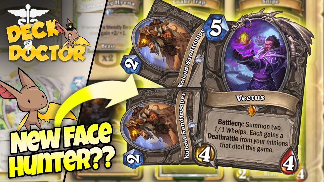 Did We Just Make a New Face Hunter Deck..??? - Deck Doctor | Firebat Hearthstone | Scholomance