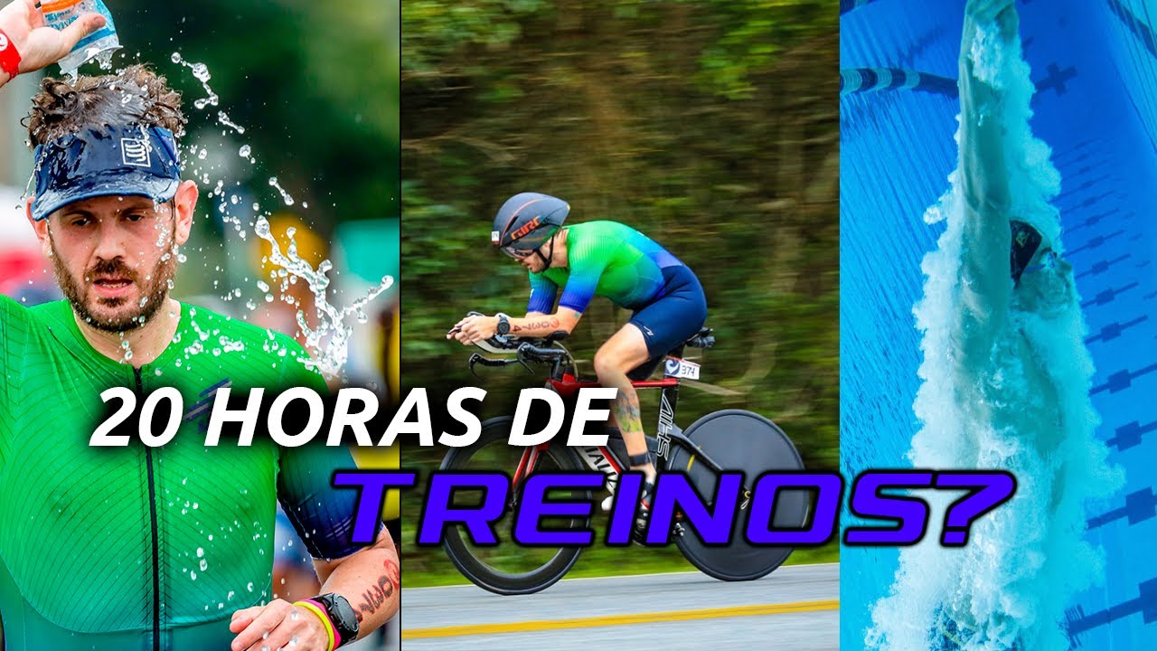 COMO &Eacute; A SEMANA DE TREINOS DE UM TRIATLETA? Quantas horas por semana para fazer um ironman, sprint?