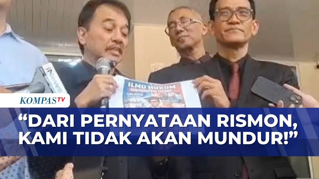 Rismon Minta Maaf dan Sebut Ijazah Jokowi Asli, Roy Suryo: Kami Tak Berubah!
