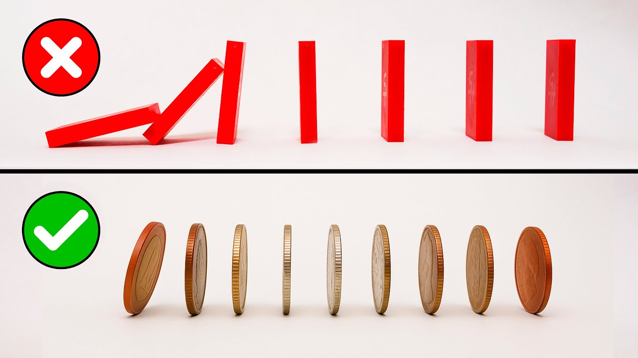 Can you build a domino setup with NO dominoes? #H5dominocommunity