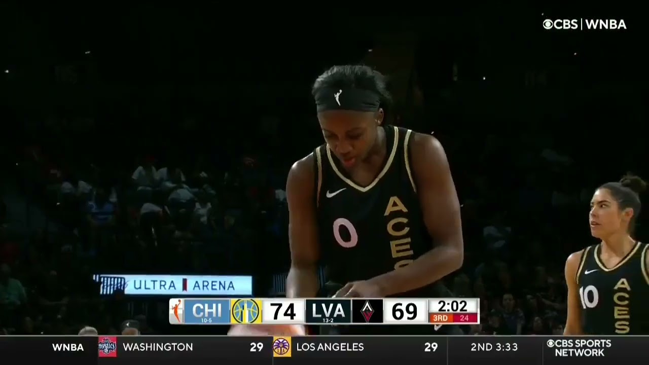 Jackie Young vs CHI 23 PTS 6 AST             6.21.22