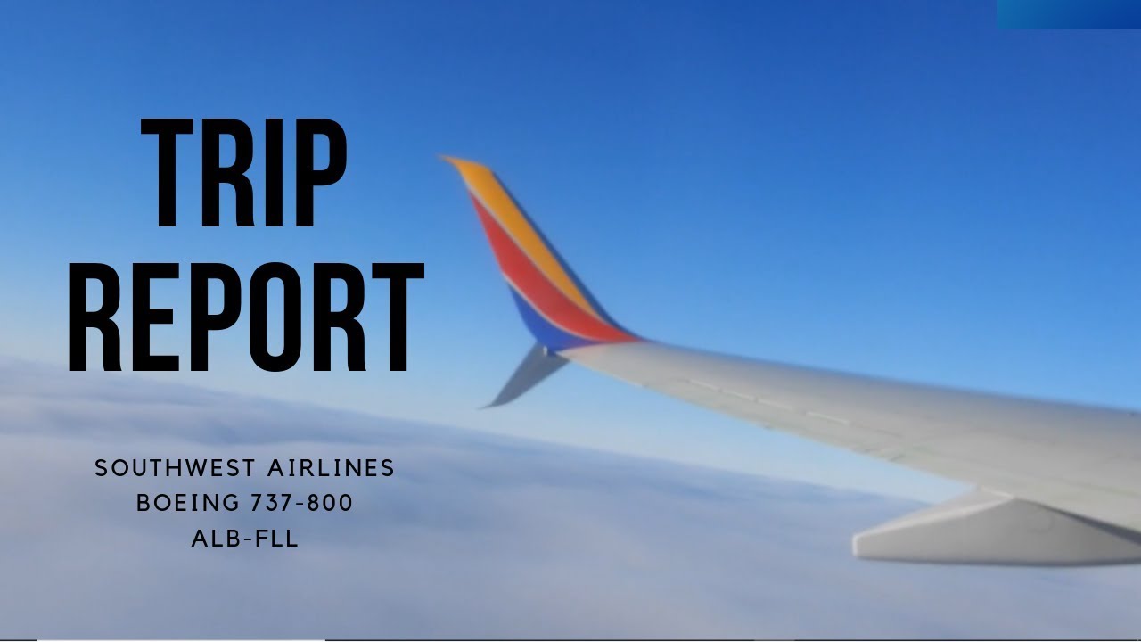 TRIP REPORT | Southwest Airlines - Boeing 737-800 - Albany (ALB) to Fort Lauderdale (FLL) - Economy