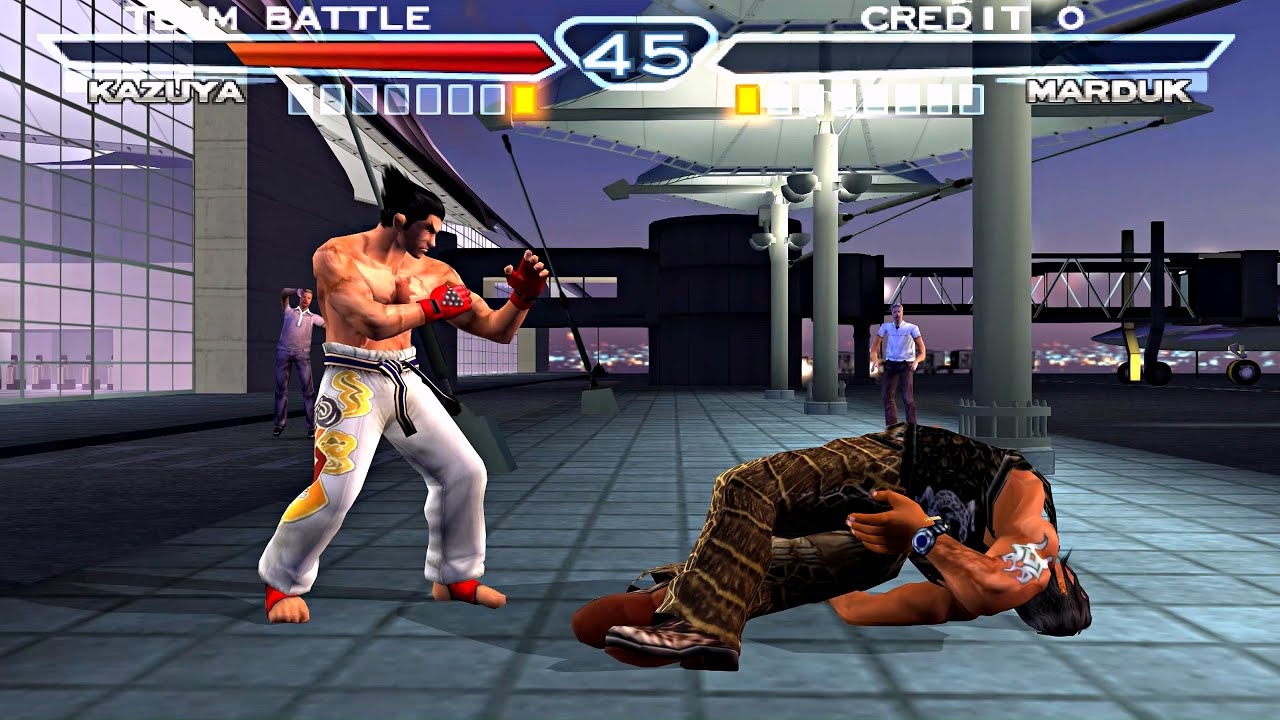 Tekken 4: Team Battle Mode [Very Hard] Part 125 - PC PS2 PCSX2 [1080p to 2160p 4k] #125