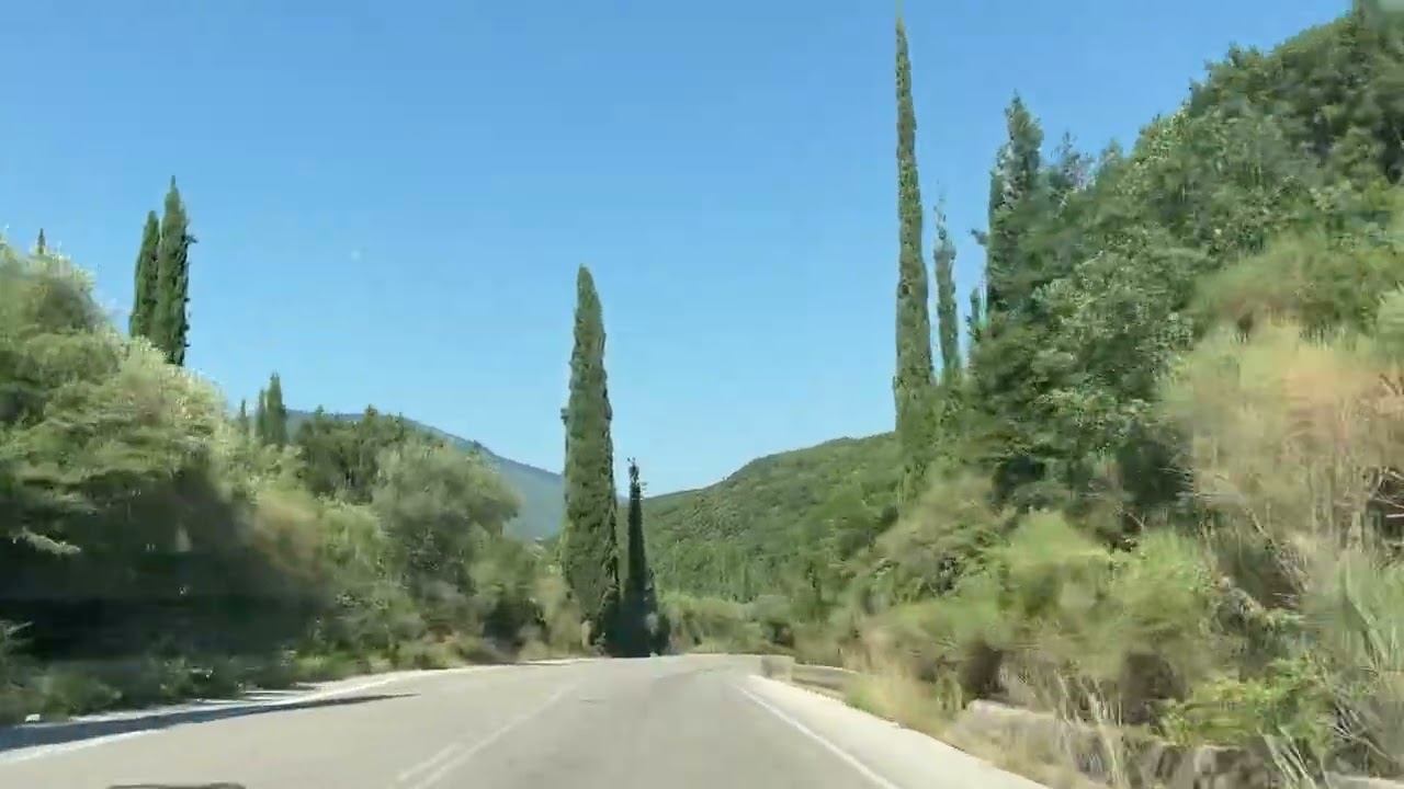 Kefalonia magical forest drive to Sami