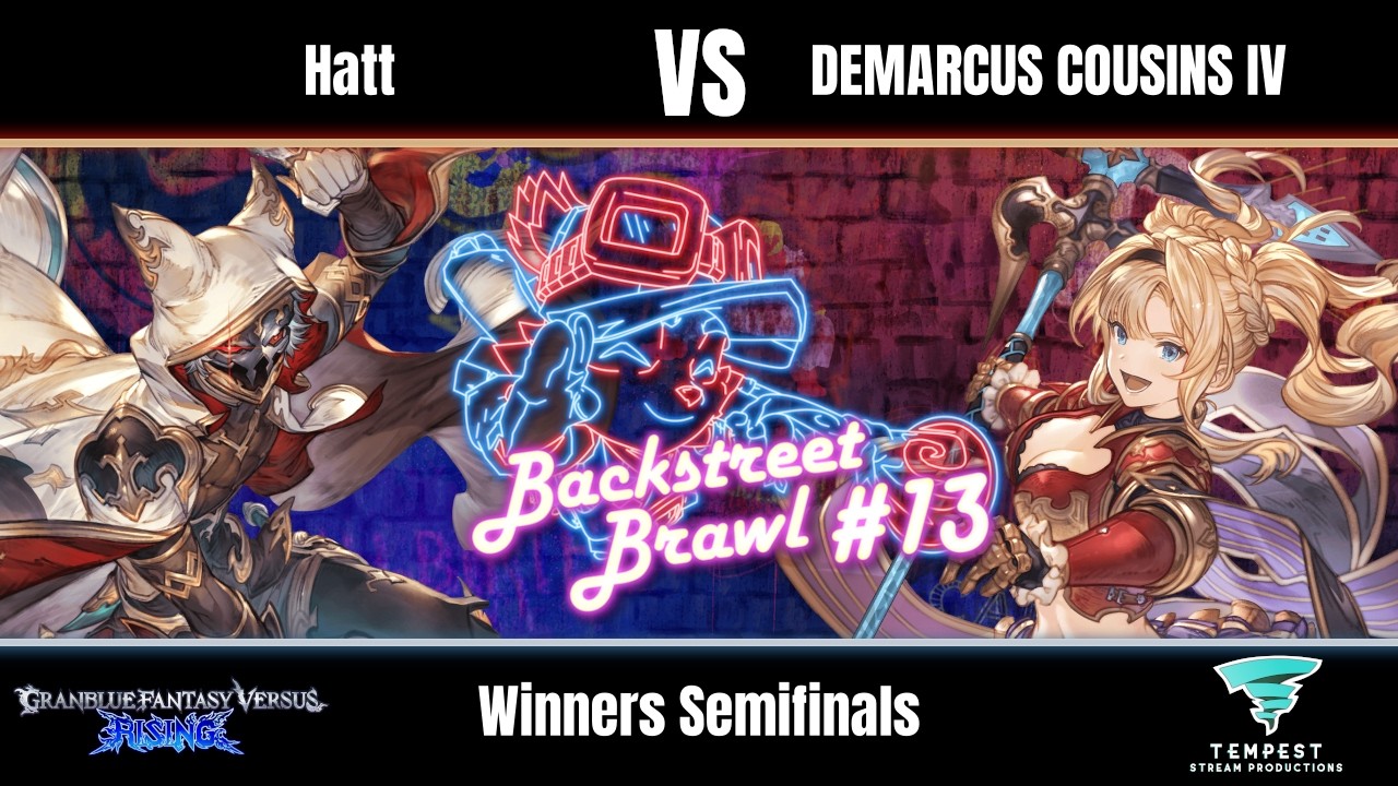 Hatt (Seox) vs DEMARCUS COUSINS IV (Zeta) - GBVSR Winners Semifinals - Backstreet Brawl #13