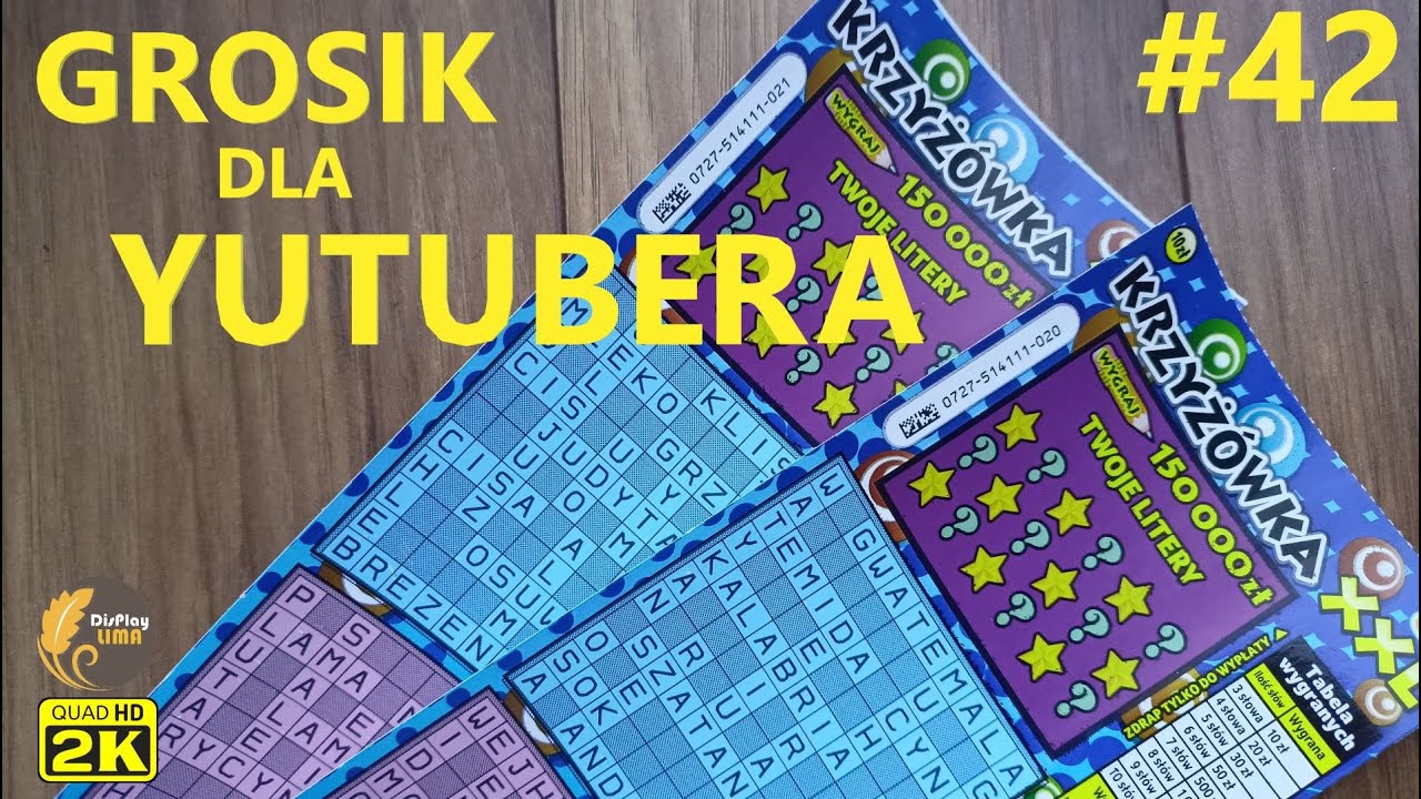 #42 Kolejne krzyżówki XXL ? Udało się wygrać? mix 2️⃣0️⃣zł 🔞💰 ZDRAPKI LOTTO - GROSIK dla Yutubera !!