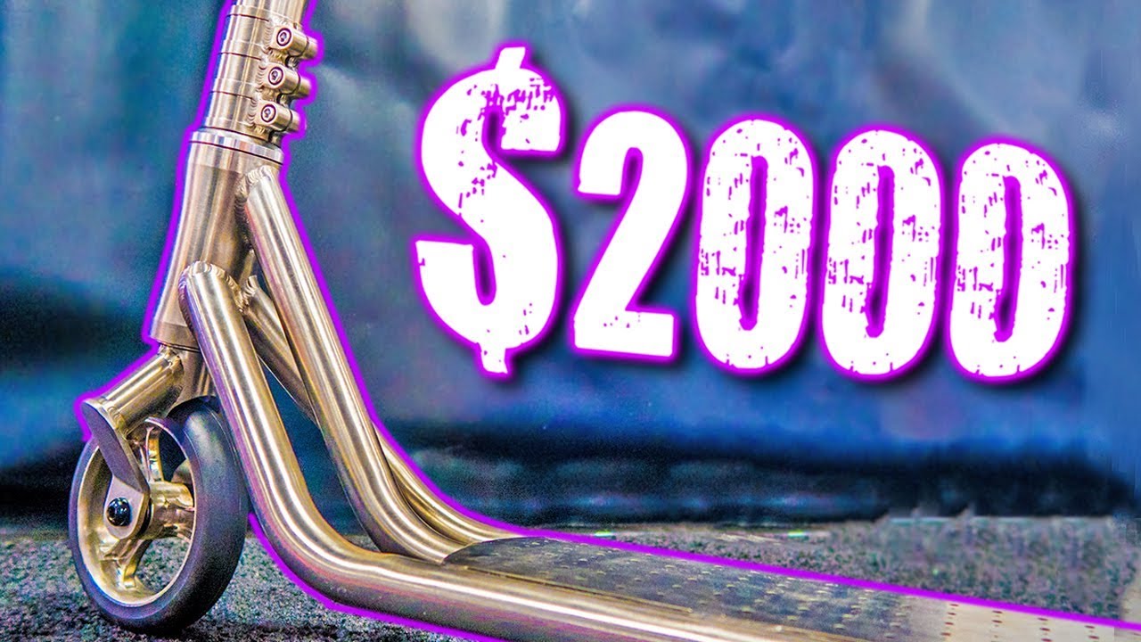 Scooters for Millionairs: The $2000 Titanium Complete Scooter