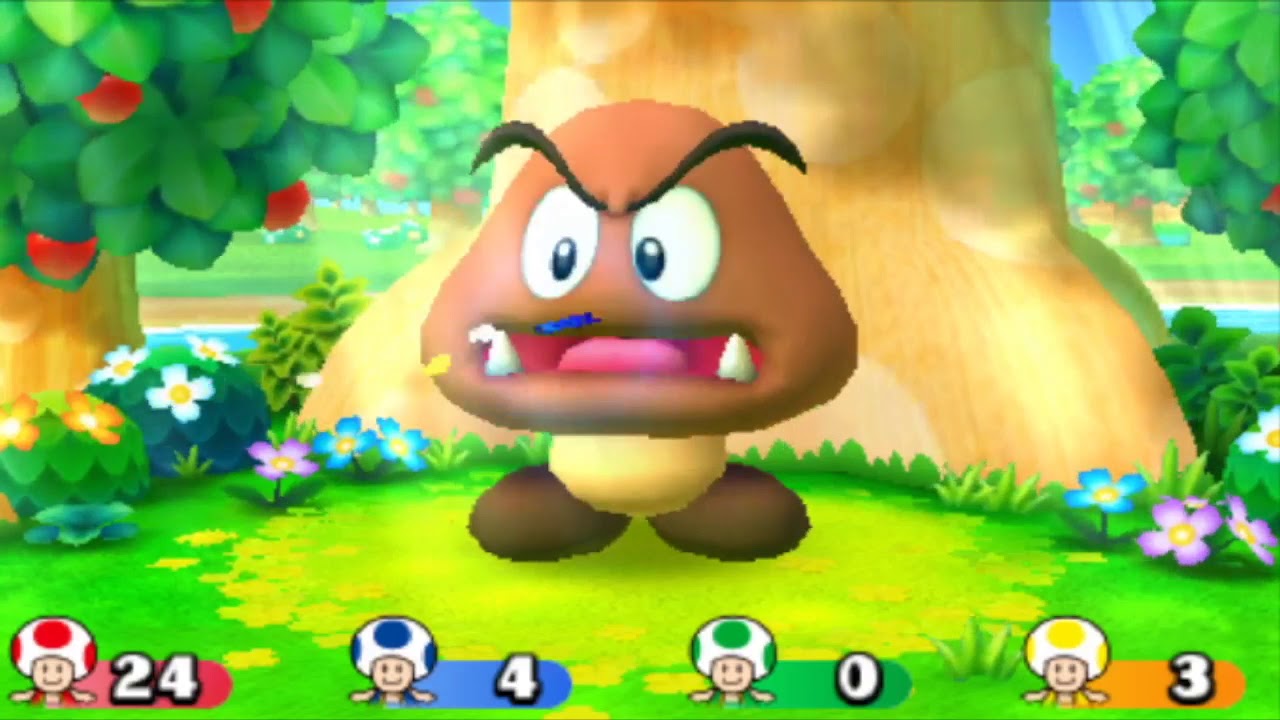 Mario Party Star Rush - Toad Scramble - World 0-1 | MarioGamers