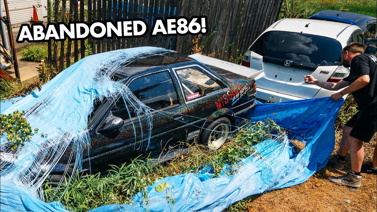 Driving My Abandoned AE86 Across Japan