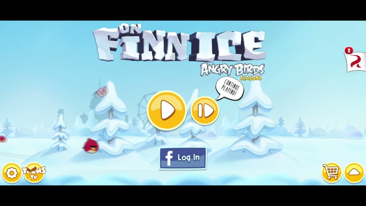 On Finn Ice Theme - Angry Birds Seasons (2014)