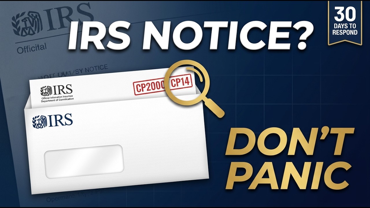 IRS Notice in the Mail? Freelancer's Guide to CP2000 & CP14