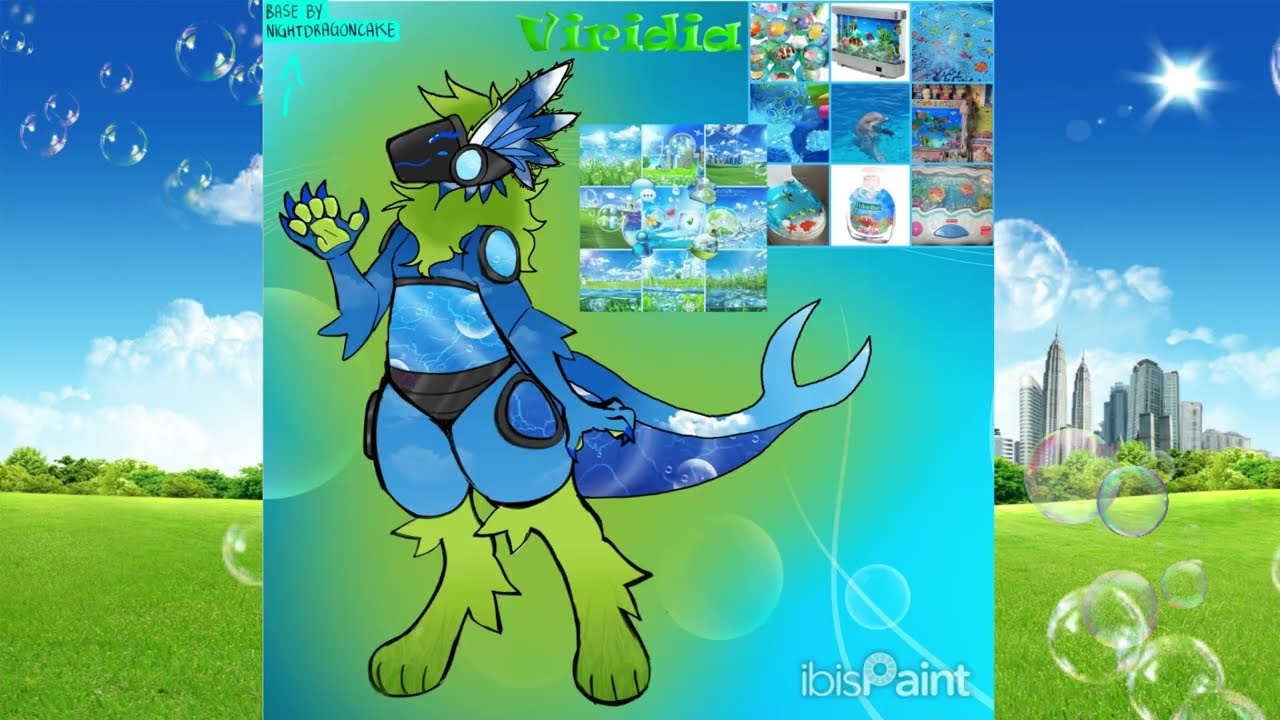 New Protogen OC! #frutigeraero ⋆.˚🐠‧₊