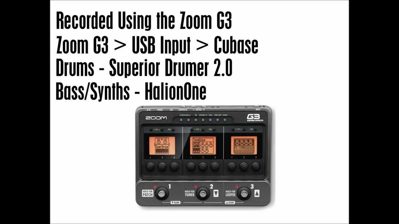 Zoom G3 Direct Recording Test - Heavy Metal