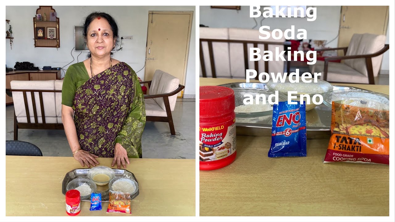 Baking powder, Baking soda & Eno   Are they same or Different??